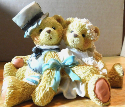 Enesco Cherished Teddies~Robbie And Rachael Love Bears | eBay