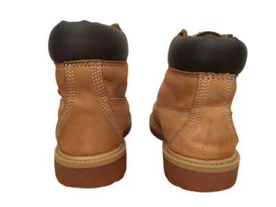 F Timberland 12709 Youth's Wheat Nubuck 6-Inch Premium Waterproof