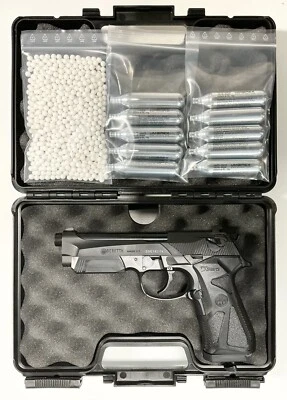 Beretta 90 Two SET Airsoft Pistole NBB CO2 (2 Joule) 6mm BB Umarex (Ab 18) - NEU