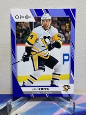 2023-24 O-Pee-Chee OPC Hockey JAN RUTTA #281 BLUE BORDER SP