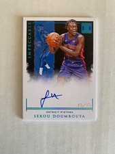 2019-20 Panini Impeccable Sekou Doumbouya Platinum Rookie RC Auto True 1/1 SP