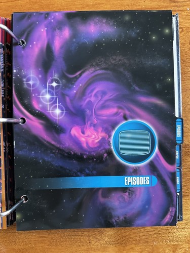 Universe Original Star Trek Binder Book 1997 Newfield User Manual Trivia - Picture 14 of 24