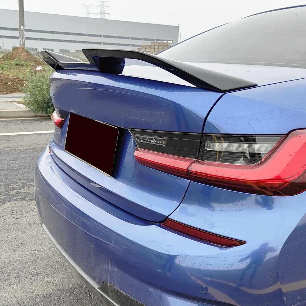 For BMW G20 M340i G80 M3 2019-2026 Gloss Black Ducktail Style