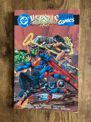 DC Versus Marvel Comics tpb Ron Marz Peter David Dan Jurgens 1996