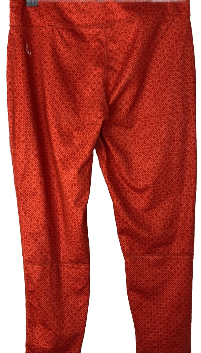 Lole Activewear Women's Tangerine Orange Leggings Work Out Pants