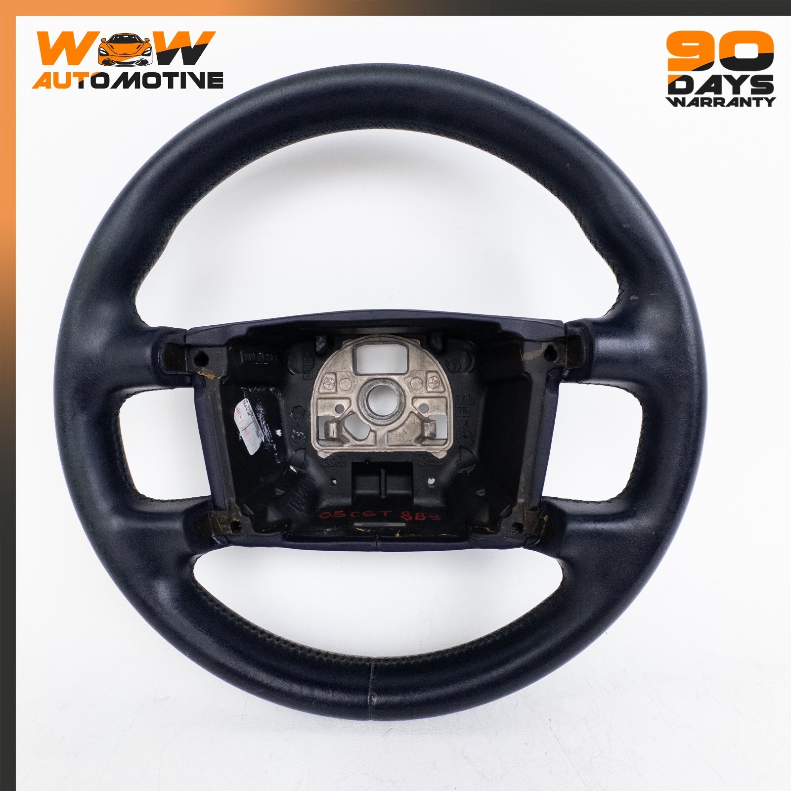 04-18 BENTLEY CONTINENTAL GT GTC FLYING SPUR DRIVER STEERING WHEEL BLACK OEM
