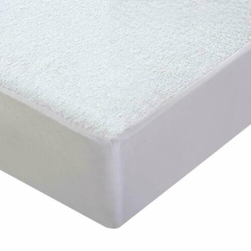 Terry Towel Waterproof Mattress Protector Fitted Wet Sheet Bed Cover Washable - Picture 8 of 11