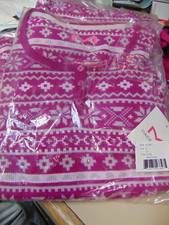 Maidenform Womens sz S waffle V neck Collar Top  Pants Knit Pajama Set  46.