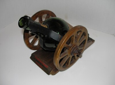 Antique Courvoisier Cognac Fine Champagne Brandy VSOP Napolean Canon Decanter