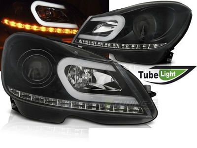 Faros delanteros del proyector for Mercedes W204 2011-2014 LED LTI Light Tube In