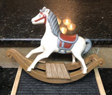 1985 Burwood Products Rocking Horse, Nursery, Baby Room, Vintage, Wall Decor