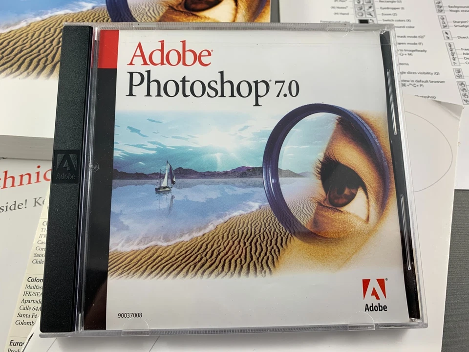Adobe Photoshop 7.0 Upgrade Software CD Mac OSX Serial 2002 (L) - Image 3 of 4