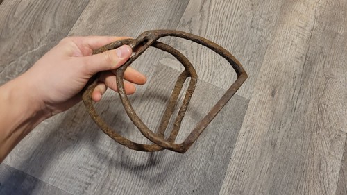 WW2 Original German Cavalry Saddle Stirrups From Kurland Battlefield RARE - 第 2/6 張圖片