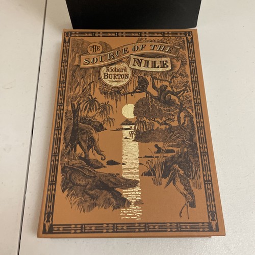 Folio Society THE SOURCE OF THE NILE Richard Burton 1993 1ST Print SLIPCASE MAP - Picture 5 of 12