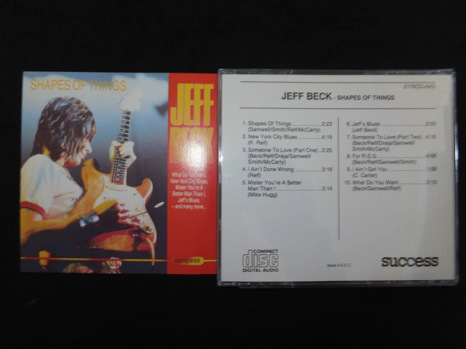 CD JEFF BECK / SHAPES OF THINGS / - Photo 1/1