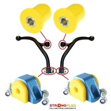 kit silentblocs de bras suspension avant pour Peugeot 106 GTI/Rally