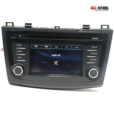 2012-2013 Mazda3 Navigation Radio Touch Display Screen Cd Player