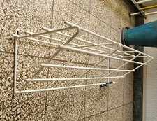 vintage Garderobe String coatrack 50er 60er Jahre Wandgarderobe Hutablage