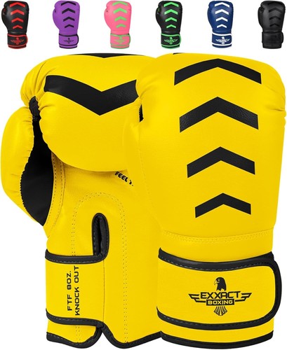 Exxact Sports Knockout Youth Boxing Gloves for Kids  (3-15 Years) - Afbeelding 31 van 75
