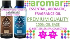 Aromar Aromatic Essential Oil Burning Diffuser 5 oz 150 ml SANDALWOOD FOREST