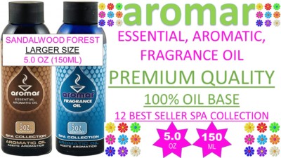Aromar Aromatic Essential Oil Burning Diffuser 5 oz (150 ml) SANDALWOOD FOREST