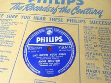 ANNE SHELTON - Lay Down Your Arms 78 rpm record E- (Ex-)