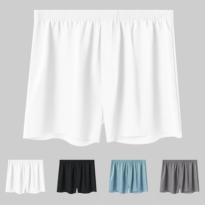 Casual Style Herren Unterwäsche in glattem Eis Seidenstoff mit lockerer Passfor