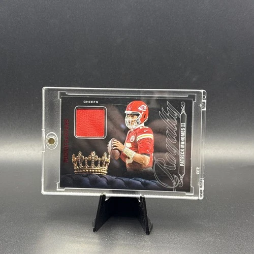 2025 Rookies and Stars Patrick Mahomes Royalty Patch Card #R-PMS Chiefs