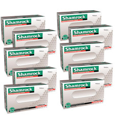 MEDIUM Shamrock Nitrile Exam Gloves 1 CASE- 10 BOXES