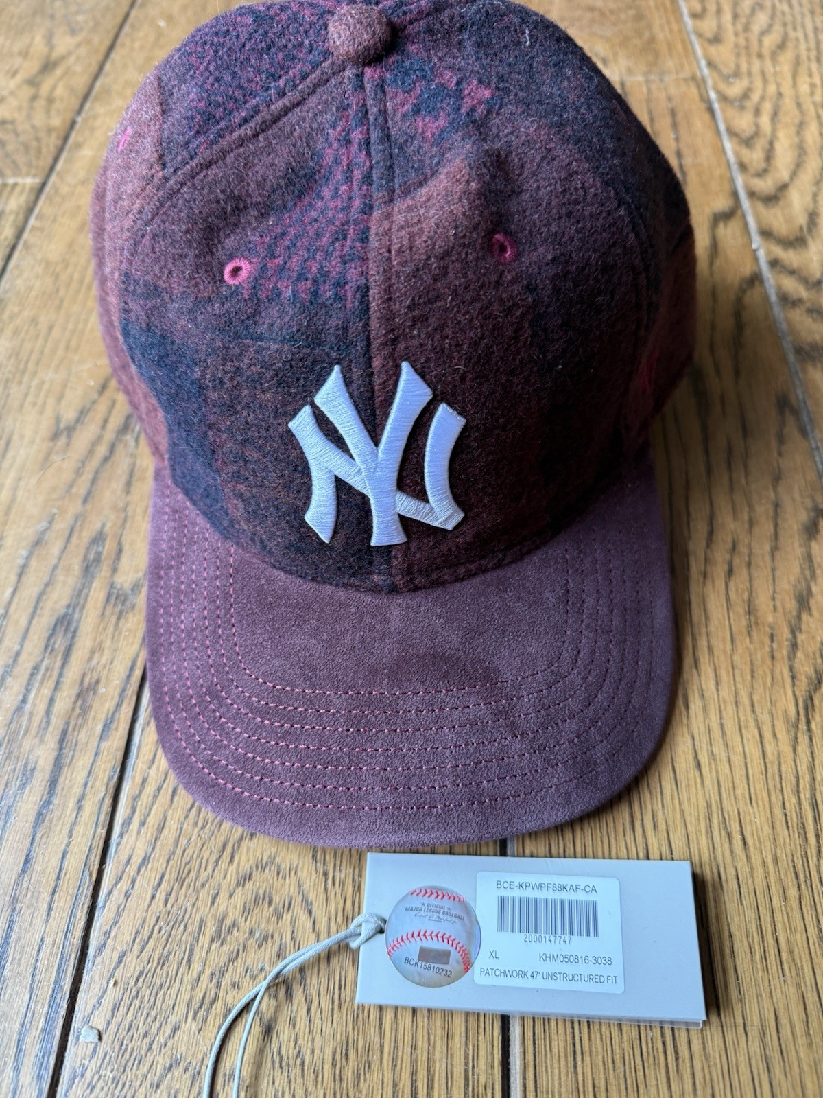 Kith & '47 NY Yankees Patchwork Unstructured Fitt… - image 1