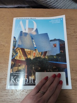architectural digest magazine Jan/Feb 2026