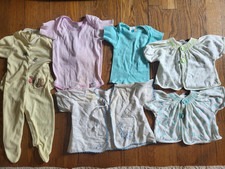 Mixed Baby Infant Clothes Imperfect Sz 0/6 Mo Good Condition Vintage 70s 80s 90s