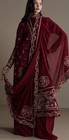 Zara Shahjahan 2026 Collection Red Small Raw Silk 3 Piece Salwar Kameez Dupatta — photo 3