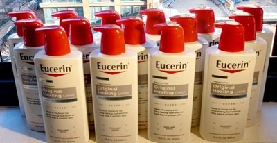 Eucerin Original Healing Lotion -10.9 oz, 4 bottle minimum @ $12 - TOTAL $48