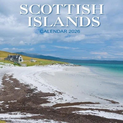 2026 Scotland Calendar: Scottish Islands - Square Wall Calendar - Month to View