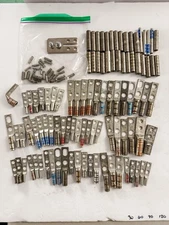Misc TelecomCompression Lugs, Barrel Connectors. Burndy, Panduit, Izzy Etc (90+)