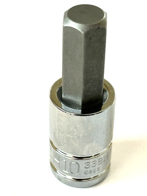 Kobalt H 10 mm x 3/8'' Dr Hex Bit Socket 338187 Free USA Shipping