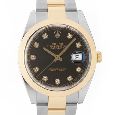 ROLEX Datejust 41 126303G Black Oyster Watch with Warranty 2022 Box/Paper
