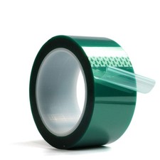 1 roll of polyester high-temperature masking tape, PET tape with silicone adhesi