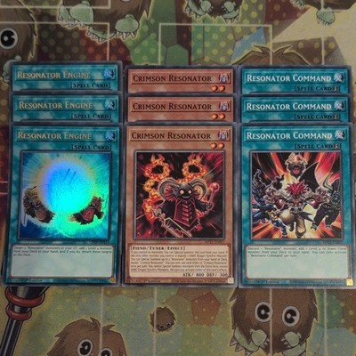 3 x Resonator Engine Ultra GFTP-DE114 & Crimson/Command MP21+DE053/077 YuGiOh