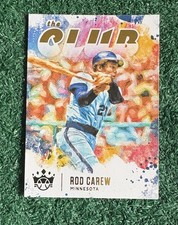 ROD CAREW - MLB HOF - 2021 PANINI DIAMOND KINGS THE CLUB INSERT CARD # TC-8  MLB