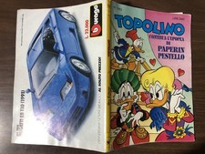 Fumetto Topolino N. 1923 Walt Disney Bburago Bugatti EB 110 Paperin Pestello