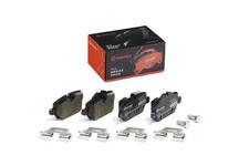 Bremsbelagsatz Hinten Lucas-System für BMW E81 E87 E82 E90 E92 Mini 04-16