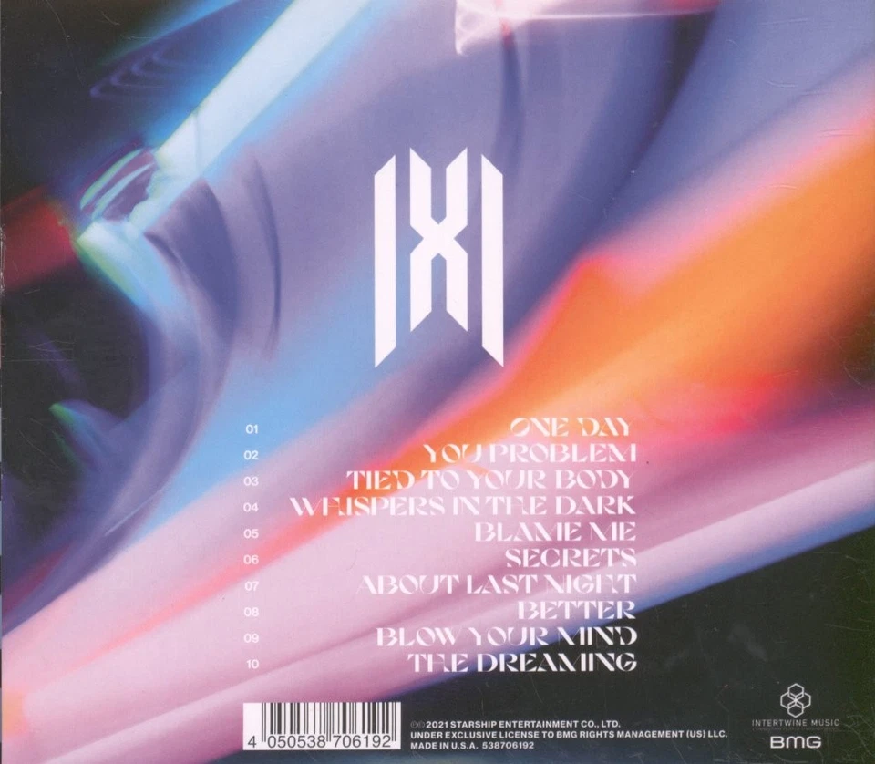 Monsta X Dreaming CD USA BMG 2021 with attached booklet and folout poster in - Bild 2 von 3