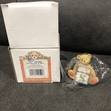 1995 Cherished Teddies Bear Name Block Letter S New - In Original Box