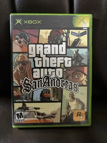 Grand Theft Auto: San Andreas (Microsoft Xbox) Complete CIB Tested No Map