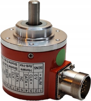 BEI Ideacod CHM5 13-bit BiSS Absolute Encoder 10 mm Range, 11 30 V DC