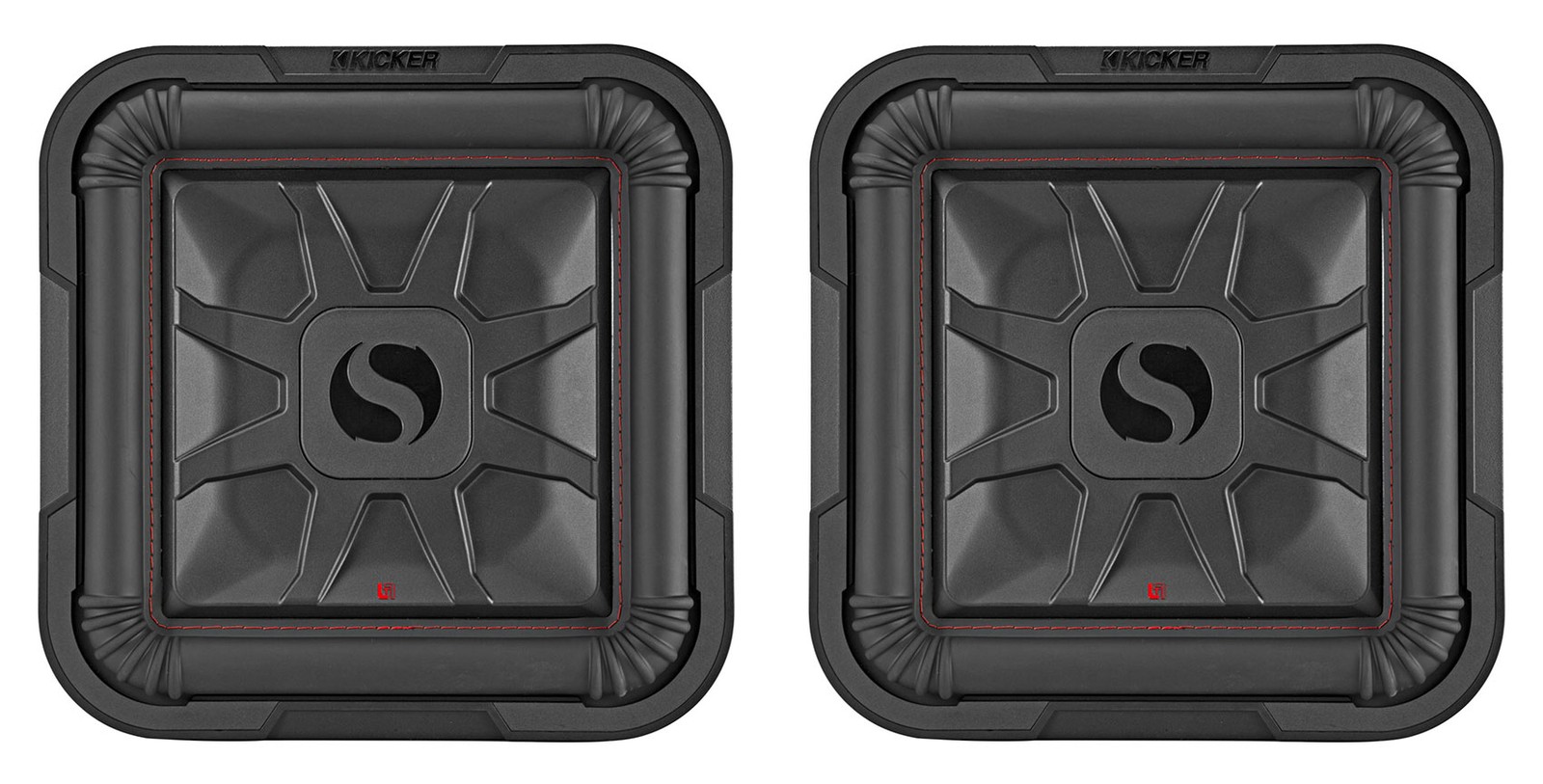 2 KICKER 46L7T124 12 автомобильных сабвуферов L7T мощностью 1200 Вт Solo-Baric Subs L7T124 DVC 4-омный 102890₽