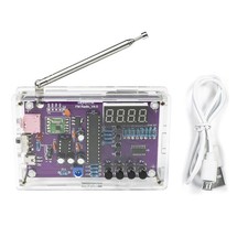 TDA2822 Amplificador de Potencia Radio FM Kit Conjunto Electrónico Hágalo Usted Mismo Piezas 87-108MHz con Carcasa