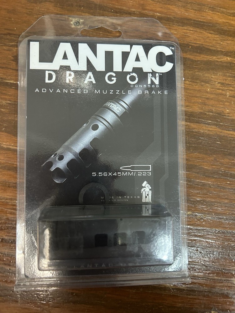 LANTAC Dragon Muzzle Brake for 5.56 NATO and 223 Remington DGN556B  